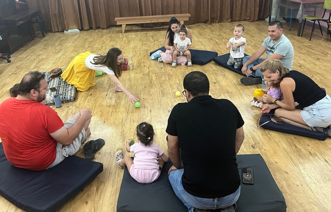 בגן ילדים איגום בפתח־תקווה התחיל החוג למוסיקה ותיאטרון